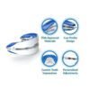 描述图_15 Sleep Aid Anti-Snoring Mouth Guard – Adjustable Snore Stopper & Bruxism Relief